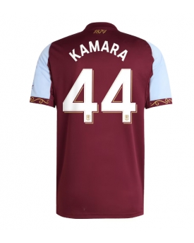 Billige Fotballdrakt Aston Villa Boubacar Kamara #44 Replika Hjemmedrakt 2025-26 Kortermet Billige Fotballdrakt Aston Villa Boubacar Kamara #44 Replika Hjemmedrakt 2025-26 Kortermet